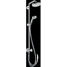 Душевая система Hansgrohe Croma Air 220 1jet Showerpipe Reno 400мм без смесителя, хром (27224000)