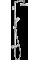 Душевая система Hansgrohe Croma Select E 180 2jet Showerpipe EcoSmart, 9 л/мин, с термостатом, хром/белый (27257400)