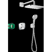 Душова система Hansgrohe Душовий комплект Croma E 280 1jet Ecostat E 7в1 (27953000), хром (27953000)