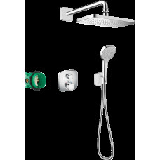 Душевая система Hansgrohe Душевой комплект Croma E 280 1jet Ecostat E 7в1 (27953000), хром (27953000)