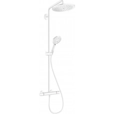 Душевая система Hansgrohe Croma Select S 280 1jet Showerpipe с термостатом, белый (26890700)