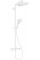 Душевая система Hansgrohe Croma Select S 280 1jet Showerpipe с термостатом, белый (26890700)
