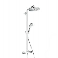 Душова система Hansgrohe Croma Select S 280 RainAir 1jet Showerpipe для душу з термостатом, хром (26790000)