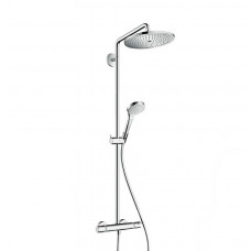 Душевая система Hansgrohe Croma Select S 280 RainAir 1jet Showerpipe для душа с термостатом, хром (26790000)