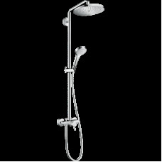 Душевая система Hansgrohe Croma Select S 280 RainAir 1jet Showerpipe со смесителем, хром (26791000)