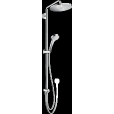Душевая система Hansgrohe Croma Select Showerpipe S 280 RainAir 1jet Reno без смесителя, хром (26793000)