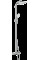 Душевая система Hansgrohe Crometta E Showerpipe 240 1jet для ванны с термостатом, хром (27298000)