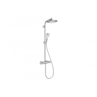Душова система Hansgrohe Crometta S Showerpipe 240 1jet з термостатом, хром (27267000)