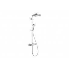 Душевая система Hansgrohe Crometta S Showerpipe 240 1jet с термостатом, хром (27267000)