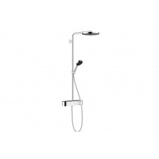 Душевая система Hansgrohe Pulsify S Showerpipe 260 1jet 400 EcoSmart, хром (24221000)