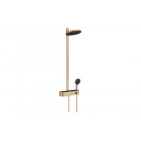 Душова система Hansgrohe Pulsify S Showerpipe 260 2jet 400 EcoSmart, бронзовий (24241140)