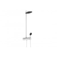 Душова система Hansgrohe Pulsify S Showerpipe 260 2jet 400 EcoSmart, білий (24241700)