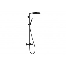 Душевая система Hansgrohe Pulsify S Puro Showerpipe 260 1jet EcoSmart с Ecostat Fine, черный (24223670)