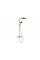 Душевая система Hansgrohe Pulsify S Puro Showerpipe 260 1jet с Ecostat Fine, бронзовый (24236140)