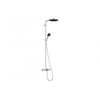 Душова система Hansgrohe Pulsify S Puro Showerpipe для ванни 260 1jet EcoSmart з Ecostat Fine, хром (24232000)