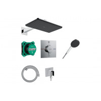 Душевая система Hansgrohe скрытого монтажа Raindance Alive Q 210/340 1jet 6 в1, хром (24620000)