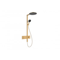 Душевая система Hansgrohe Raindance Alive S 300 1jet EcoSmart с ShowerSelect Comfort, бронзовый (24583140)