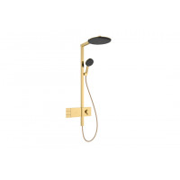Душова система Hansgrohe Raindance Alive S 300 2jet з ShowerSelect Comfort, золотий (24595990)