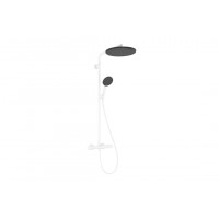 Душова система Hansgrohe Raindance Alive S Puro 300 1jet EcoSmart з Ecostat Element, білий (24593700)