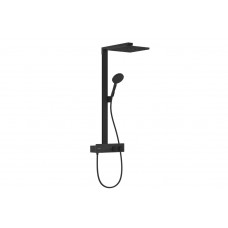 Душевая система Hansgrohe Душ. сист. Raindance E 300 1jet Showerpipe 350 ST с термостатом, EcoSmart, 9 л/мин, черный (27362670)