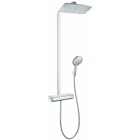 Душевая система Hansgrohe Raindance E Showerpipe 360 с термостатом, хром/белый (27112400)