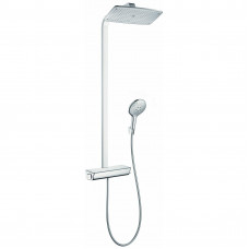 Душевая система Hansgrohe Raindance E Showerpipe 360 с термостатом, хром/белый (27112400)