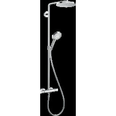 Душевая система Hansgrohe Raindance S 240 Showerpipe PowderRain 1jetP с термостатом, хром (27633000)