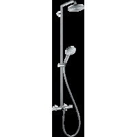 Душова система Hansgrohe Raindance S Showerpipe 240 1Jet з термостатом для ванни, хром (27117000)