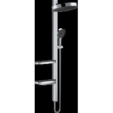 Душевая система Hansgrohe Rainfinity Showerpipe 360 1jet без смесителя, хром (26842000)