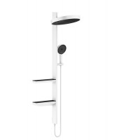 Душевая система Hansgrohe Rainfinity Showerpipe 360 1jet без смесителя, белый (26842700)