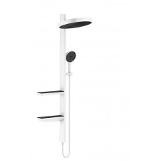 Душевая система Hansgrohe Rainfinity Showerpipe 360 1jet без смесителя, белый (26842700)