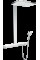 Душевая система Hansgrohe Rainmaker Select Showerpipe 460 2jet с термостатом, цвет белый/хром, хром/белый (27109400)