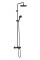 Душевая система Hansgrohe Vernis Blend 240 1jet EcoSmart для ванны с термостатом. MattBlack, черный (26899670)