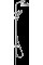 Душевая система Hansgrohe Vernis Blend Showerpipe 200 1jet Reno без смесителя, хром (26272000)