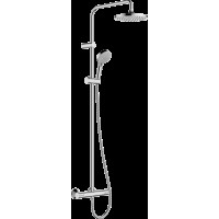 Душова система Hansgrohe Vernis Blend Showerpipe 200 1jet з термостатом, хром (26276000)