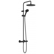 Душевая система Hansgrohe Vernis Blend Showerpipe 240 1jet EcoSmart с термостатом, черный (26428670)