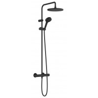 Душевая система Hansgrohe Vernis Blend Showerpipe 240 1jet с термостатом, черный (26426670)
