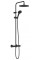 Душевая система Hansgrohe Vernis Blend Showerpipe 240 1jet с термостатом, черный (26426670)