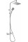 Душевая система Hansgrohe Vernis Shape Showerpipe 230 1jet EcoSmart с термостатом, хром (26097000)