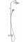 Душевая система Hansgrohe Vernis Shape Showerpipe 230 1jet EcoSmart с термостатом для ванны, хром (26098000)