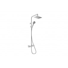 Душевая система Hansgrohe Vernis Shape Showerpipe 230 1jet Green с термостатом, хром (26319000)
