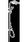 Душевая система Hansgrohe Vernis Shape Showerpipe 230 1jet Reno без смесителя, хром (26282000)