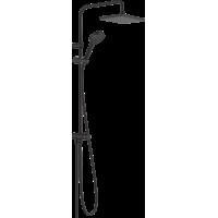 Душова система Hansgrohe Vernis Shape Showerpipe 230 1jet Reno без змішувача, чорний (26282670)
