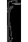 Душевая система Hansgrohe Vernis Shape Showerpipe 230 1jet Reno без смесителя, черный (26282670)