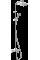 Душевая система Hansgrohe Vernis Shape Showerpipe 230 1jet с термостатом для ванны, хром (26284000)
