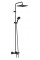 Душевая система Hansgrohe Vernis Shape Showerpipe 240 1jet с термостатом для ванны, черный (26900670)