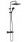 Душевая система Hansgrohe Vernis Shape Showerpipe 240 1jet с термостатом, черный (26427670)