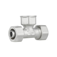 Тройник обжимной Thermo Alliance Standart 16х1/2"х16 ВР SD159W161516
