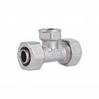 Тройник обжимной Thermo Alliance Standart 20х1/2"х20 ВР SD159W201520
