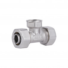 Тройник обжимной Thermo Alliance Standart 20х1/2"х20 ВР SD159W201520